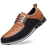 COSIDRAM Men Casual Shoes Fashion Business Luxury Dress Shoes Office Loafers Flats Sneakers for Male Yellow 10.5
