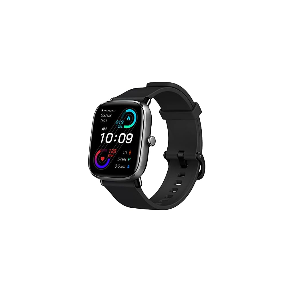 Amazfit-GTS-2-Mini-Smart-Watch-for-Men-Android-iPhone-Alexa-Built-in-14-Day-Battery-Life-Fitness-Tracker-with-GPS-70-Sports-Modes-Blood-Oxygen-Heart-Rate-Monitor-5-ATM-Water-Resistant-Black