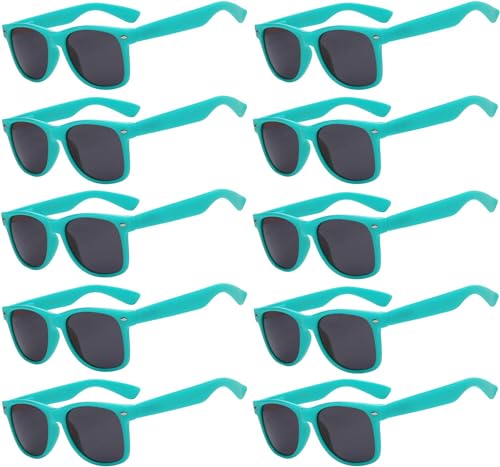 Vintage Turquoise Sunglasses Smoke Lens 10 Pairs OWL