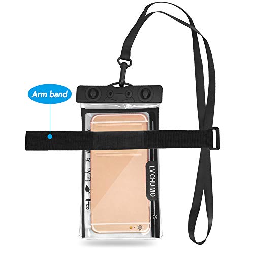 Andoer 5L / 10L / 15L / 20L Mochila seca impermeável ao ar livre, bolsa flutuante roll-top com capa