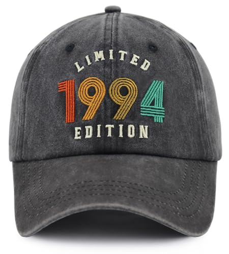 Fxbwhtey 30th Birthday Gifts for Women Men 30th Birthday Hat 1994 30 Years Old Baseball Cap Christmas Birthday Gifts for Husband Wife Sister Brother Son