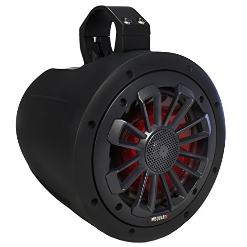 Super Big Clearance! MB QUART NT1-116LB Nautic Series 6.5", 120 Watts 2-Way Wake Tower Speaker with Matte Black Finish
