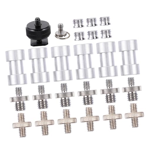 Adaptador de tornillo para cámara y soporte: kit duradero compatible con diversos dispositivos