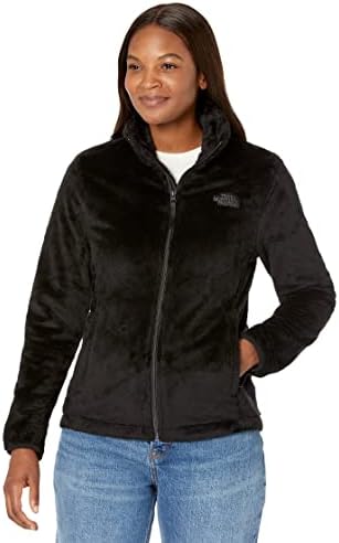 THE NORTH FACE Women's Osito Full Zip Fleece Jacket (Standard and Plus Size), TNF Black, Large