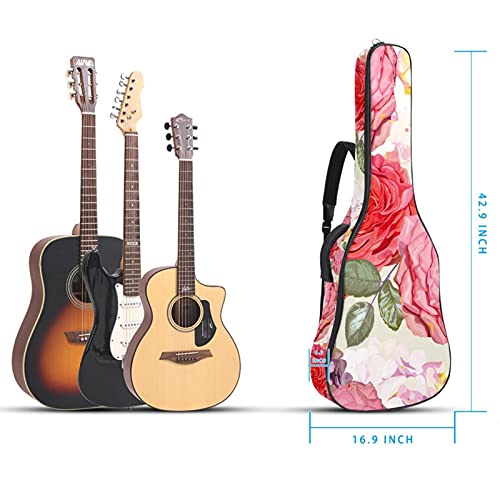 Housse imperméable pour guitare acoustique et classique à fermeture éclair robuste