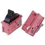 IDGTTLDF 1pc Black High-Power Hair Dryer Toggle Switch 10A250V 3 Feet 3 Speed