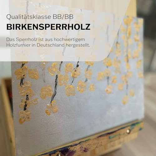 AUPROTEC 3x A3 Sperrholz-Platten Birke 8mm Multiplexplatten (297 mm x 420 mm) Bastel- und Laubsäge-Holzplatten Birke Massiv Multiplex Holz Industriequalität
