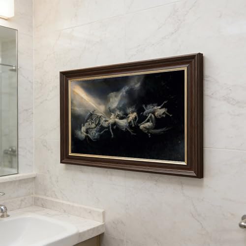 Impression sur toile motif barbe sorcières décoration murale cadre - 5