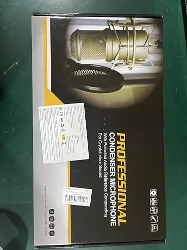 Facmogu Podcast Equipment Bundle, F998 Live Sound Card with BM800 Recording Studio Microphone - Image 2