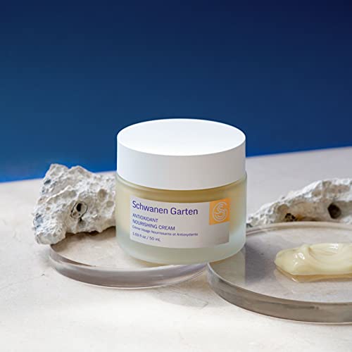 Schwanen Garten Nourishing Cream 1.69oz / 50ml, Night Repair Cream, SG Antioxidant Source, Intense Moisturizing, Vegan - Image 2