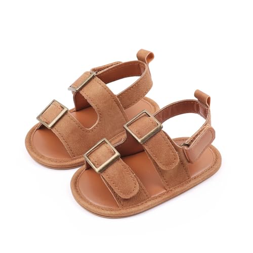 Image of CENCIRILY Infant Baby Boys Girls Summer Beach Sandals Anti-slip Rubber Soft Sole Lightweight Breathable Athletic Toddler First Walking Shoes