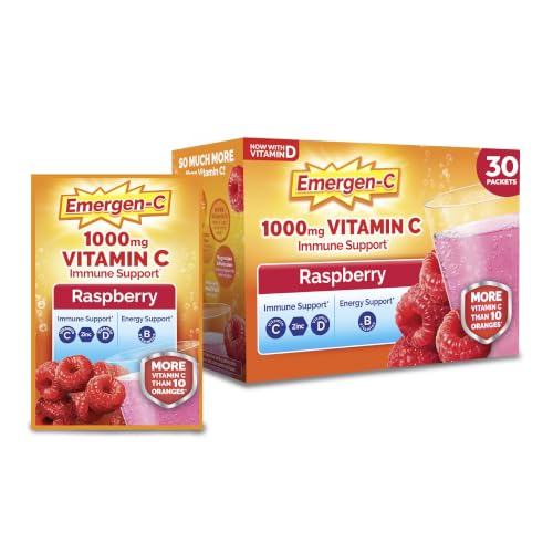 Emergen-C Vitamin C 1000mg Immune Support...