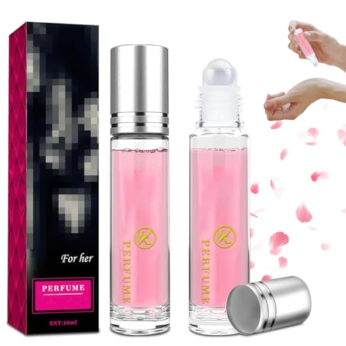 SPERMUOY Parfüm für Frauen und Männer, 2 Tragbare Perfume Oils mit langanhaltender Duftnote