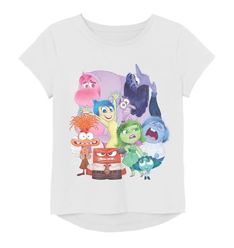 Disney Inside Out 2 Short Sleeve T-Shirt-Girls 4-16 Sizes