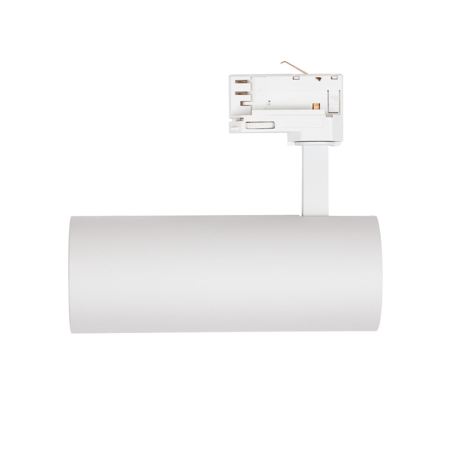 LEDKIA Foco Carril LED Trifásico 30W CCT Seleccionable Bertha Blanco 3000K
