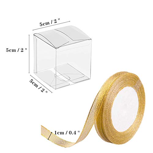 Boîtes transparentes de 5,1 cm anti-écrasement pour petits macarons