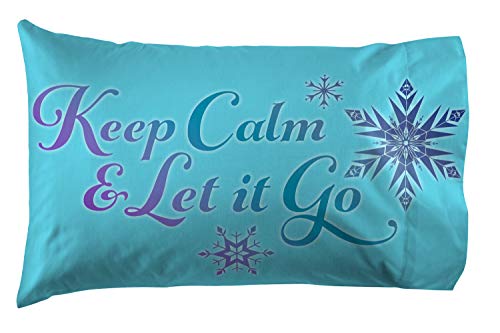 Image of Disney Frozen Kids Full Comforter Set 7 Piece Bed in a Bag, Purple | Reversible, Super Soft Microfiber, Elsa and Anna, Sheets Shams Pillowcase, All Season, Machine Washable (Officially Licensed)