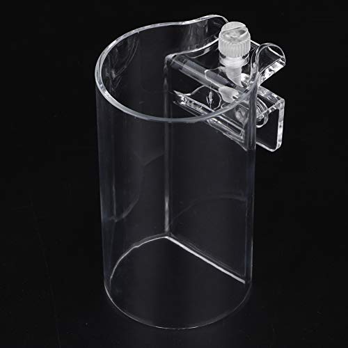 Transparent Acrylic Aquarium Fish Tank Station Floating Food Feeding Accessories