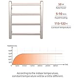 Zoom IMG-2 portasciugamani elettrico scaldasalviette quadrato da Zoom IMG-2 portasciugamani elettrico scaldasalviette quadrato da