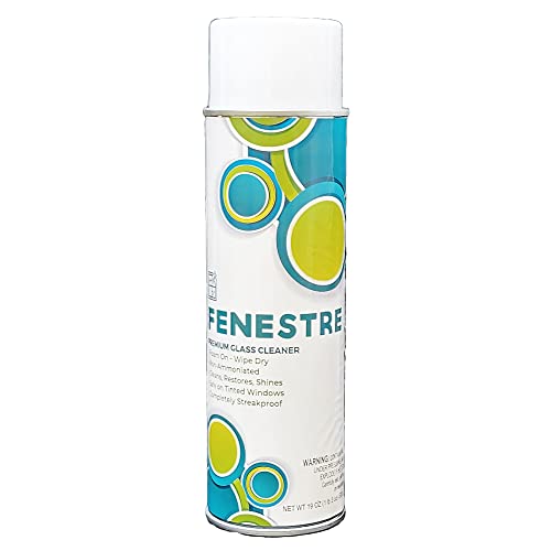 Jani-Source Fenestre Premium Foaming Glass Cleaner, 19 Oz Aerosol (Case Of 12) #TOP2