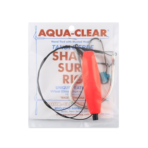 Pivot AFW et shark surf rig Aqua-Clear pour éviter les ruptures face aux grands requins