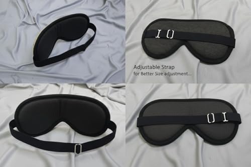 SHOPPAX Store Shoppax 100% Blackout Sleep Mask for Side Sleepers - Image 6