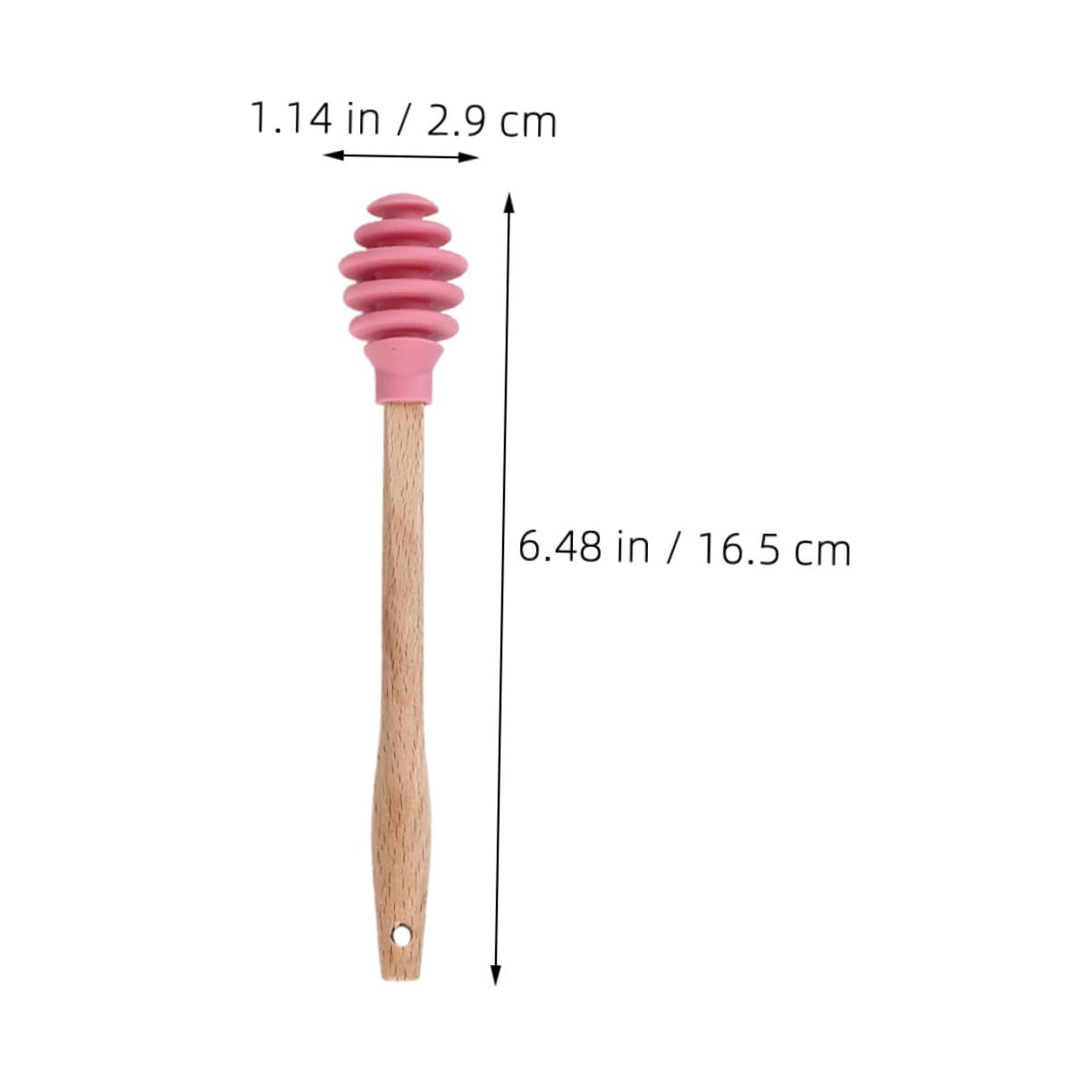 Unomor Honey Scoop Honey Stirring Tools Wood Honey Sticks Honey Sticks Wooden
