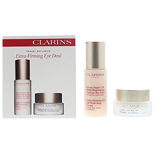 Clarins Set-Extra Firming Eye Deal: Cream 15Ml/.5Oz + Serum 15Ml/.5Oz --2Pcs