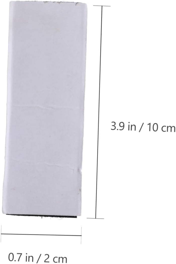 Gadpiparty 100pcs Strong Self Adhesive Hook and Loop Tape Strips Heavy Duty Back Glue Design for Hanging Organizing Double Sided Fastener Strips with Load Bearing Ability