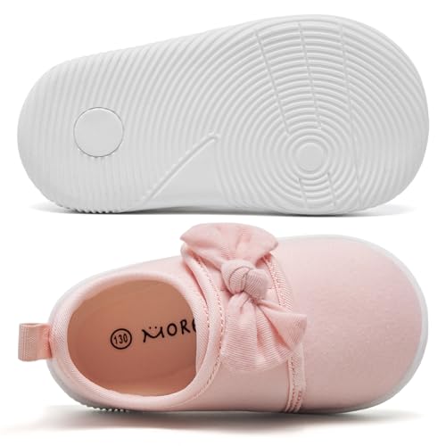 MORENDL Baby First Walking Shoes Toddler Slip On Shoes Infant Mesh Breathable Sneakers4