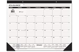 Eco-Friendly At-A-Glance 2024 Desk Calendar: Stay Organized with Ease