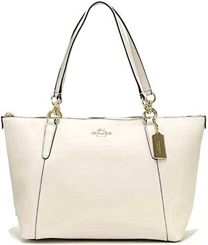 coach tote white