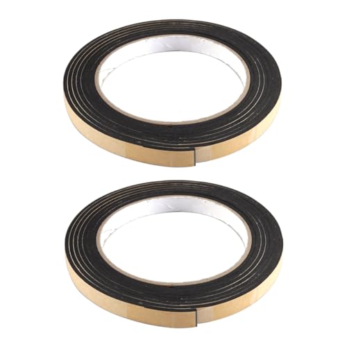 Alide 2 Cintas Laterales Protectoras Para Ping Pong, Resistentes a Impactos, De Esponja, Para Raqueta De Tenis De Mesa/ping Pong (2 M X 1 Cm)