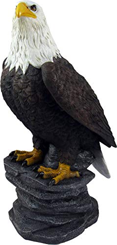 Estatua Decorativa Águila Calva Americana Majestuosa 9 pulgadas miniatura 2