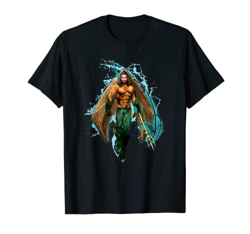 Aquaman Movie Logo with Aquaman Camiseta