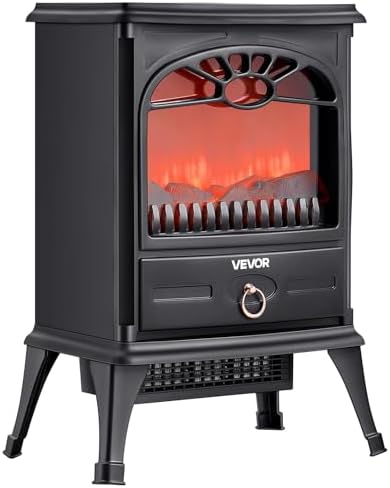 VEVOR 22.8inch Electric Fireplace Heater Review