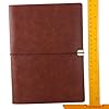 okhobby Loose-leaf Notebook PU Material Notebook L... #5