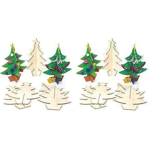 Sapins de Noël 3D Baker Ross Cover