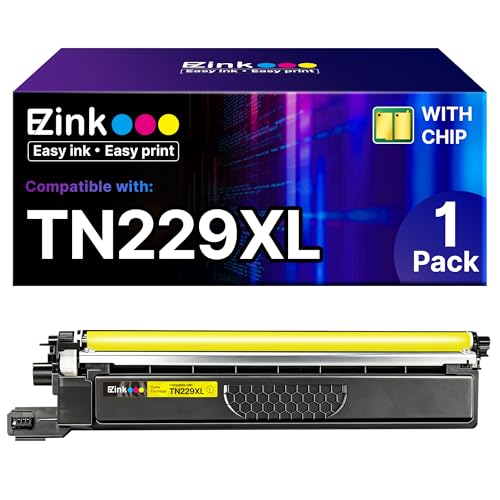 Toner jaune TN229XL de rechange haute fidélité pour MFC-L3720CDW