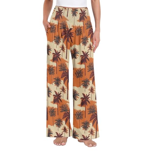 Pantalon large fluide confortable pour masquer les rondeurs