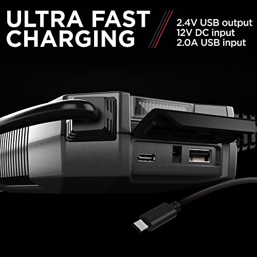 Sl1648 Rugged Lithium By Schumacher Portable Power Pack And 1250A Jump Starter, For 6.0L Gas | 3.0L Diesel Engines – Jump Start Car, Motorcycle, Truck, And Boat – Charge Apple, And Android Devices #TOP1