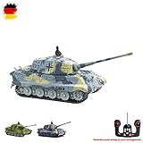 rc panzer german tiger i heng long GERMAN TIGER I ferngesteuerter mini Panzer in 4 verschiedene Mustern