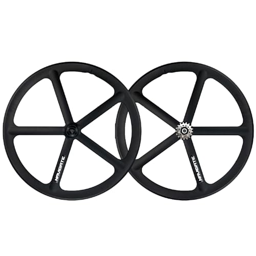 Neufietie 700C Magnesium Fixed Gear Wheelset, Matte Black
