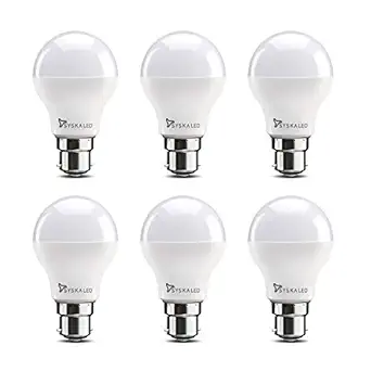 SYSKA 12W B22 CFL Bulb, Pack of 6