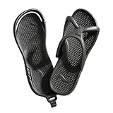 [yuchurey] 折りたたみサンダル 超軽量 旅行用 持ち運び便利 防滑設計 メンズ/レディース兼用 コンパクト収納 超薄型 抗菌防臭加工 水中対応 洗濯機OK 夏用ビーサン アウトドア ホテル用 (L)