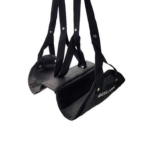 Airplane Footrest, Separated Design Foot Sling with Premium Memory Foam, Protable Travel Accessories Adjustable Foot Hammock for Office Train, Provide Relaxation and Comfort (New Upgrade)