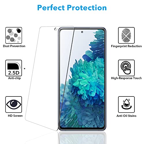 EGV 2 Pack Compatibile con Samsung Galaxy S20 Fe