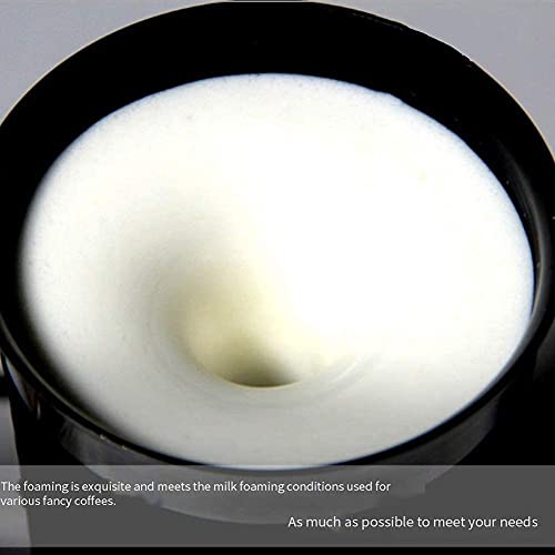 LSDRALOBPOI Vaporizador de Leche Batidora de Leche Calentador de Leche Espumador de Leche frÃa y Caliente Bebidas de café Helado con Capuchino Latte doméstico 1025 - Imagen 5