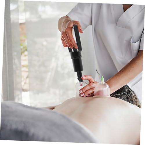 Bomba de vacío manual para ventosas Ipetboom para terapia de ventosas, ligera y segura para uso doméstico, mejora la circulación y alivia los músculos miniatura 5