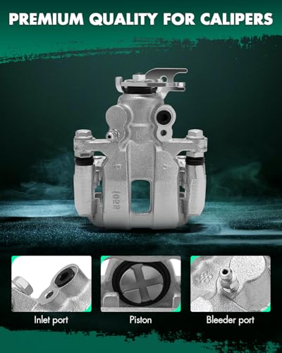 Image of SCITOO Rear Left Brake Caliper With Bracket 19B3359 Compatible For Acura TSX 2009-2014,For Honda For Accord 2008-2012